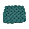 Cojines y Almohadas Tejidos a Mano para Decoración de Sofá de Sala de Estar, Cojines de Cachemira y Terciopelo Teddy Estilo Nórdico Simple para Entrega