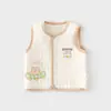 Chaleco Cálido para Bebé Otoño e Invierno Chaleco Acolchado para Bebé Chaleco Chaleco para Niños Top de Protección para el Vientre de Algodón Puro para Recién Nacido