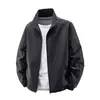 Chaqueta para Hombre de Talla Grande Nueva para Primavera y Otoño, Ropa Exterior, Deportes al Aire Libre, Holgada, Estilo Coreano, Casual, Versátil