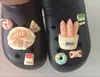 Venta especial de liquidación: Adornos Lindos de Comida de Dibujos Animados Desmontables Versátiles para Zapatos Crocs