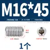 Tornillos de Acero Inoxidable 304/316 con Cabeza Hexagonal y Tornillos Prisioneros sin Cabeza M3 M4 M5 M6 M8