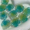 2023 Nuevo pegamento de gota luminosa tridimensional plano delgado flash azul verde gran tarjeta rosa 36 manual alto punto al por mayor