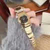 Relógio para Estudantes Femininas Versão Coreana Simples Casual Influenciador do Tiktok Jiaomei Mesmo Estilo Clássico Literário Retrô Quartzo Pequeno Relógio Preto