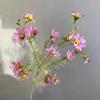 Flores Artificiales para Arreglos Florales de Jardín, Hotel, Boda, Flores Silvestres Pequeñas Pastorales, Gerbera Amarilla Blanca Morada Cielo Estrellado Cosmos