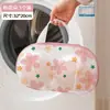 Bolsa Nueva para Lavar Lencería del Hogar Plegable con Estampado Protección para Sujetadores Bolsa de Lavado Ropa Anti-Deformación Red de Lavado Bolsa al por Mayor