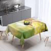 Mantel de Mesa para el Hogar Impermeable y a Prueba de Aceite Transfronterizo Ins Mantel Rectangular para Mesa de Centro Tapete de Picnic Mantel para el Hogar