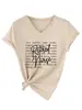 Enfermera jubilada cuidado Amazon eBay sitio independiente moda casual mujer camiseta de manga corta con cuello en V comercio exterior