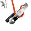 Acessórios para Corda de Escalada, Freios de Queda, Equipamentos para Escalada em Rocha ao Ar Livre e Trabalho em Altura, Conjunto Completo de Descendedores Controlados Manualmente, Ascensores de Peito