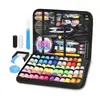 Bolsa de Almacenamiento Portátil para Costura, Kit de Herramientas para Manualidades y Tejido de Uso Doméstico, Caja de Costura de Viaje, Kit de Costura