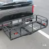 Rack de Engate Dobrável Universal para Carros, SUVs e RVs, Transportador de Carga, Estrutura para Bagagem, Rack Traseiro para Bagagem
