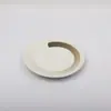 Plato de Hueso Japonés para Sushi de 6 pulgadas Plato Base de Mesa de 7 pulgadas Cocina Japonesa y Coreana Izakaya Teppanyaki Vajilla de Cerámica