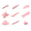 Ferramenta Popular Transfronteiriça de Jade Gua Sha, Placa de Cristal Gua Sha Facial Especializada, Dispositivo Gua Sha, Estoque Pronto do Fabricante, Dropshipping de Peça Única