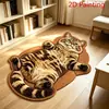 Superventas transfronterizo alfombra suave para mesita de noche de dormitorio visual 3D, tacto suave, amigable con la piel, cachemira sintética, alfombra decorativa fácil de cuidar para sala de estar, mesa de centro