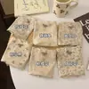 2026 Ropa Interior Sin Costuras de Seda de Hielo Floral para Mujer Boyshorts con Entrepierna Extendida Cómodos Transpirables Tallas Grandes Niñas Boyshorts de Cuatro Esquinas