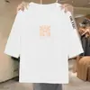 Comércio Exterior Transfronteiriço, roupas para mães, blusa casual fashion estampada de manga três quartos, design único, camisa básica que afina a silhueta