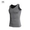 Fonte de Luta Fábrica Sem Mangas Apertado Running Fitness Vest Basquete Masculino Treinamento de Secagem Rápida Colete Esportivo Masculino