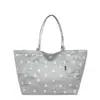 Bolsa de lona con estampado de leopardo para mujer, bolsa de gran capacidad, nuevo modelo 2026, bolso de mano de estrella transfronterizo, bolso de hombro para el trabajo, bolsa versátil