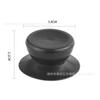 Tapa universal con perilla superior de acero inoxidable, mango de baquelita para tapa, mango de plástico para tapa, accesorios para cabeza de tapa con mango
