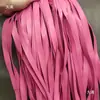 1cm Cordão de PU Colorido Borda Acabamento Tira de Borda Acessórios para Roupas Acabamento em Cordão Decoração Têxtil para Casa Tira de Couro Ornamentos Acessórios Corda de Couro