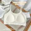 Ropa interior de desarrollo para adolescentes, para estudiantes de secundaria y preparatoria, copa de malla transpirable, sin varillas, tirantes finos, sujetador anti-golpes