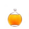 Garrafa Criativa de Vinho de Gelo 250ml Garrafa Vazia Garrafa Pequena de Vinho Redonda Achatada Garrafa de Café Cold Brew Garrafa de Vinho de Frutas 500ml LOGO Imprimível