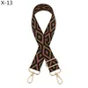Accesorios de correa de hombro para bolso de rombos nuevo transfronterizo correa de hombro única cruzada ajustable reemplazo correa de hombro larga correa de cordón jacquard