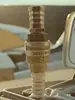 Válvula de retención de boca de pagoda Insertar Manguera de goma Válvula unidireccional Doble cabeza Boca de cobre con resorte Funda de válvula de flujo inverso Manguera de goma de alambre de acero Válvula de tubería de agua