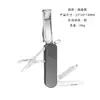 Fabricante en stock cortauñas multifuncional de acero inoxidable plegable anti-salpicaduras con lima cortauñas