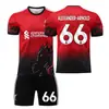 2526 Edición Especial Liverpool Patrón de Dragón Rojo No. 11 Camiseta de Salah No. 4 Van Dijk No. Camiseta de Fútbol 20 Jota