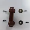 Suministro de fábrica conector de sujetador de hierro de doble asiento M057 imán de puerta doble de succión para gabinete de puerta simple doble en stock al por mayor
