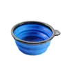 Cuenco plegable para teñir el cabello en peluquerías, herramienta para teñirlo, mango portátil, recipiente de silicona para aceite de hornear.