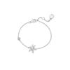 Pulsera de flores de glicina con sello de acero y LOGO de Fan Jia, amor a primera vista, cintura pequeña, amor, conejo rico y sencillo, corazón guardián