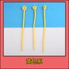 Cor Silicone Gravata Tadpole Gravata DIY Chaveiro Bolsa de Jóias Caixa Cega Pingente Alça Correia de Dados Cordão