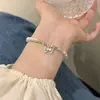 Pulsera Elegante de Alto Nivel con Diseño de Nicho de Diamantes Completos para Mujer 2025 Nuevo Pulsera de Lujo Ligero Exquisita Estilo Ins Moda Joyería