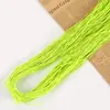 Banda elástica redonda de 0.8-2.0 mm, cordón elástico de látex colorido para joyería, manualidades hechas a mano y pulseras