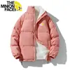 Tendencia de Moda de Invierno Nuevo Europeo y Americano Unisex Cuello Alto Algodón Abrigo Comercio Exterior Masculino Casual Polar Cálido Pareja Chaqueta de Algodón