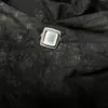 Anillo Imitación Plata Vieja Estilo Antiguo Estilo Étnico Hecho a Mano Plata Miao Bordado DIY Anillo Bordado Viejo Base Accesorios Molde Vacío