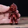 Tuya sándalo rojo sándalo verde talla de madera Degas Altman equipaje de mano jugar con el mango niño de dibujos animados regalo de cumpleaños adornos