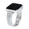 Todas las series de relojes inteligentes aptas para Apple Watch, incluyendo correas de moda de resina, metal y con incrustaciones de diamantes, están en stock