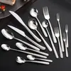 Aço Inoxidável 304 Talheres Ocidentais Rachado Faca Garfo Colher Ocidentais Martelo Elegante Colher e Garfo de Sobremesa Faca e Garfo de Bife para Hotel