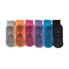 Calcetines de suelo antideslizantes otoño e invierno gruesos cálidos calcetines para trampolín adulto yoga interior calcetines para parque infantil