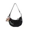 Bolso vintage transfronterizo para mujer, nuevo modelo 2026, versátil, de cuero suave, bolso de axila, bolso de hombro de alta gama, bolso cruzado elegante