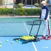 Carrito Recogedor de Pelotas de Tenis Carrito Recogedor de Pelotas de Tenis Marco Carrito Cesta Recogedora de Pelotas Carrito Entrenador Cesta de Almacenamiento