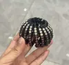 Elástico de Cabelo Ninho de Pássaro Coreano, Presilha para Coque Despojado, Ferramenta de Fixação para Rabo de Cavalo Alto, Presilha de Cabelo Retrátil