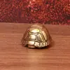 Tortuga Dragón de Latón, Tortuga, Tortuga Bagua, Tortuga de Longevidad, Tortuga Móvil, Adornos Creativos de Latón Puro para Escritorio de Oficina