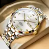 Nuevo reloj mecánico no automático para hombre, impermeable, luminoso, calendario, tiembla, explosiones en vivo, una generación de cabello