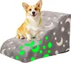 Escaleras para Mascotas Transfronterizas Sofá Cama para Perro Pequeño Escalones Antideslizantes para Mascotas Escalera para Perro Escalera de Esponja Desmontable y Lavable