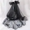 Diadema de Malla Negra para Halloween, Adorno de Rama de Novia, Croissant, Accesorios de Atrezzo para Fiesta y Performance, Diadema