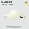 Chapéu Vazio de Verão Novo Estilo para Mulheres Chapéu Japonês com Proteção UV Solar Chapéu de Sol para Uso Externo de Seda Gelada Chapéu de Sol para Viagem Corrida Boné de Beisebol para Homens