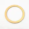 Accesorios de ferretería para equipaje anillo de alambre de hierro hebilla anillo metálico anillo de hierro tipo O llavero sin costura hebilla de caja bolsa cerradura de aleación